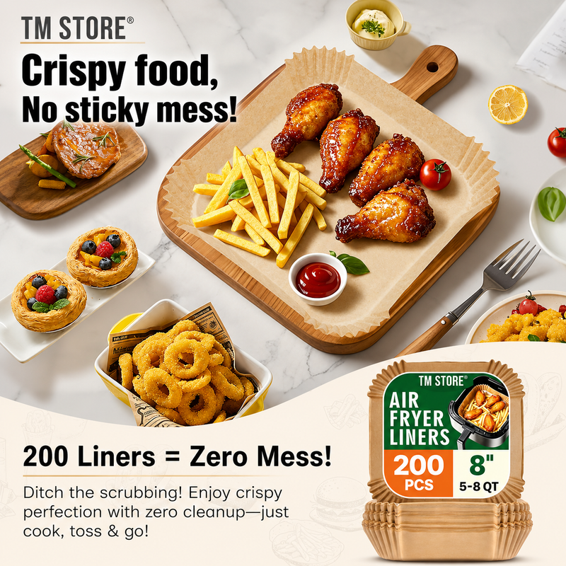 Disposable Air Fryer Liners.