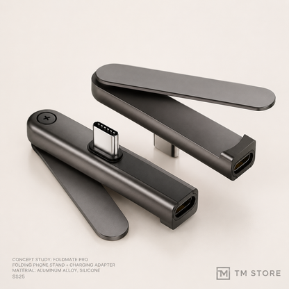 USB-C Foldable Phone Stand Adapter