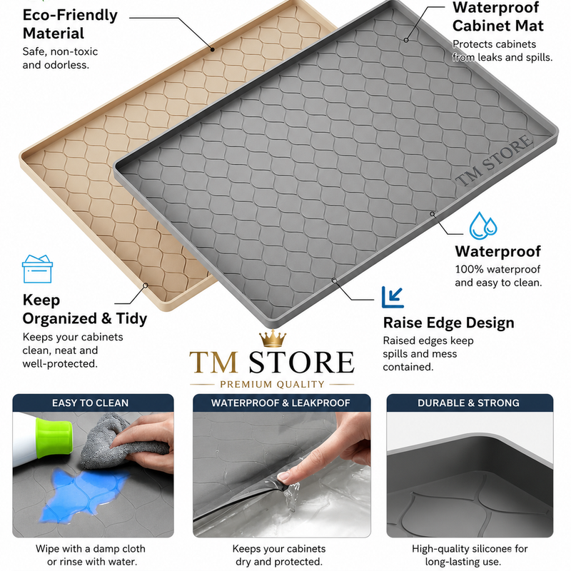 Silicone Under Sink Mat.