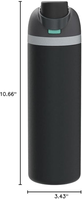 Stainless Steel Water Bottle with Straw And Chug Lid for Sports and Travel.