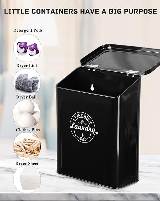 Magnetic Dryer Lint Bin.
