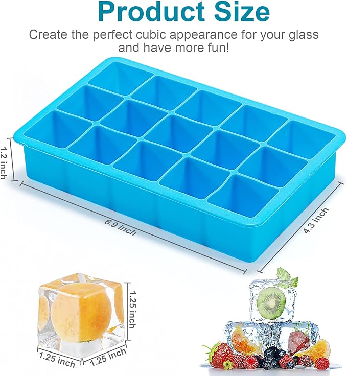 Silicone Freezer Portion Tray.