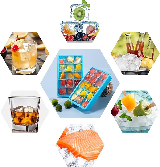 Silicone Freezer Portion Tray.