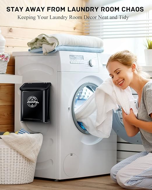 Magnetic Dryer Lint Bin.