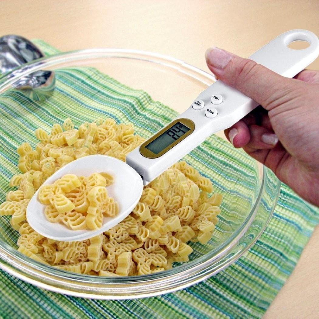 Multifunctional Digital Display Two-in-one Electronic Scale Measuring Spoon Kitchen Gadgets