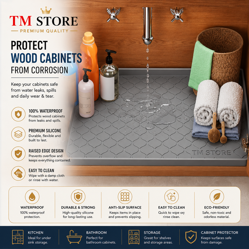 Silicone Under Sink Mat.