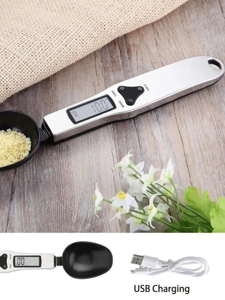 Multifunctional Digital Display Two-in-one Electronic Scale Measuring Spoon Kitchen Gadgets