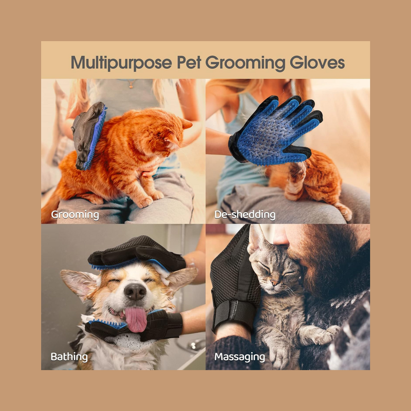 Pet Grooming Gloves