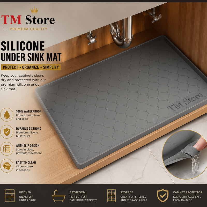 Silicone Under Sink Mat.