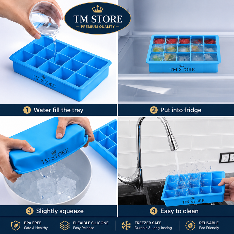 Silicone Freezer Portion Tray.