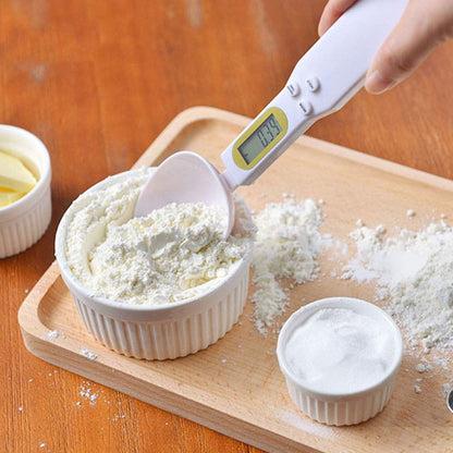Multifunctional Digital Display Two-in-one Electronic Scale Measuring Spoon Kitchen Gadgets